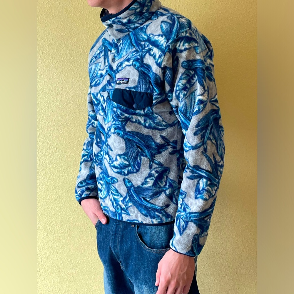 Patagonia Fleece Multicolor Synchilla Hawaiian Fish